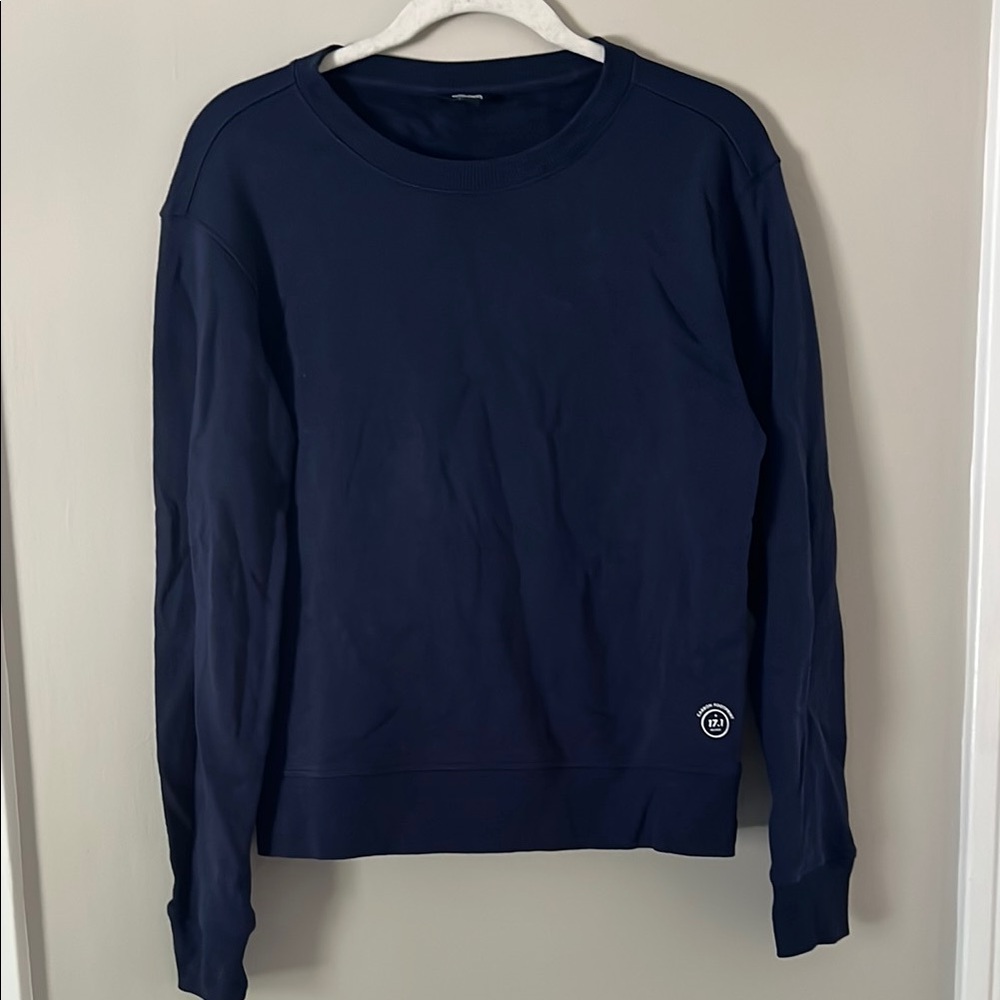 Allbirds Navy Blue Crewneck Sweatshirt Medium